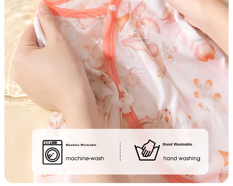 Beitaisi Baby Clothes, All-Season Onesie, Long-Sleeve, Pure Cotton, Soft, Newborn Infant Belly Protection, Anti-Cold, Baby Romper, Crawling Suit 15