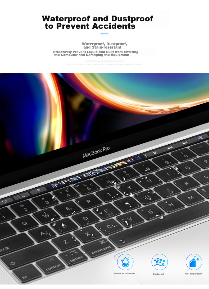 LENTION 2025 Apple MacBook Air 15-Inch Laptop Dust Keyboard Cover, M4 Chip A3241 Notebook Functional Keyboard Cover, Compatible with 2024 M3 Quick Keyboard Cover A3114 9