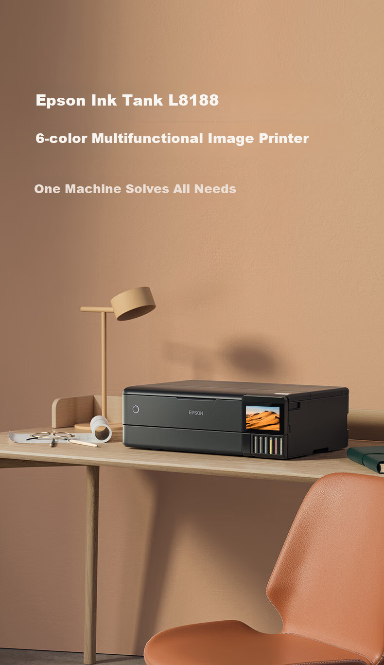Epson L8188, A3+, Ink Tank System, High-End All-In Photo Printer with Six Colors 1