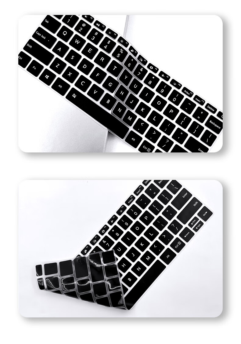Jiasu Compatible with Xiaomi Redmi Book14 2026/25 Black Keyboard Cover, Laptop Keyboard Protective Film, Black Dust-Proof Cover, Slim And Non-Fall 1