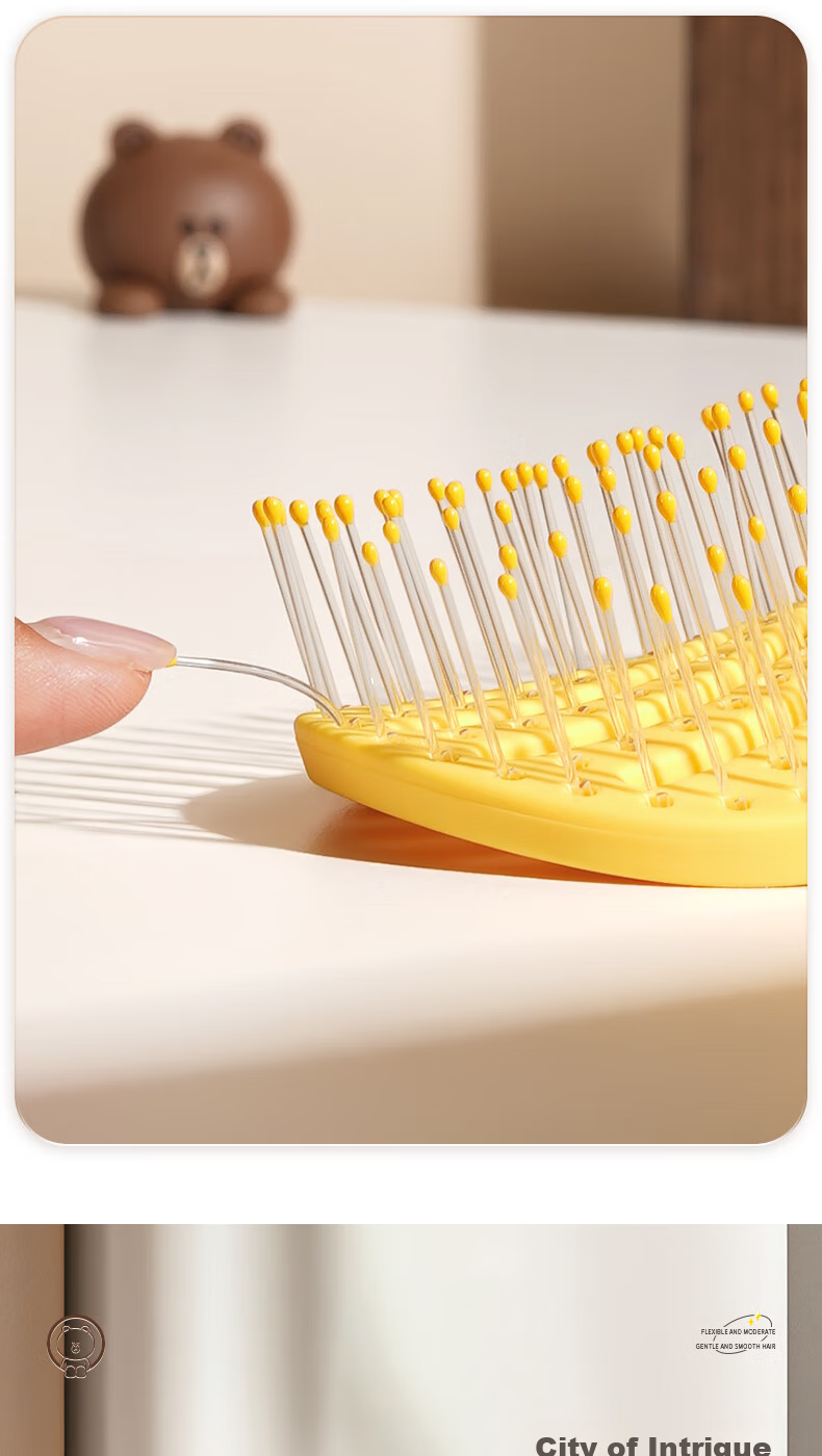 Creative Art Air Cushion Comb for Women, Volumizing Massage Comb with Air Pouch, Men's Air Comb, Sandalwood Mid-Autumn Festival Gift for Teachers 10