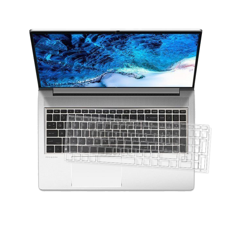 Jiasu HP Zhan66, Sixth Generation/fifth Generation/fourth Generation, Zhan99, 15.6-Inch Soft Silicone [Non-Slip] Keyboard Protective Dust Cover, Quiet Typing