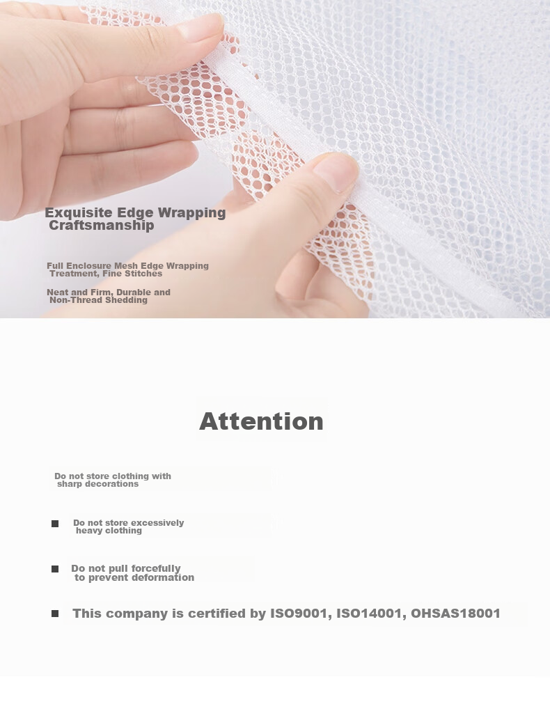 CHAHUA Laundry Bags, Underwear Washing Bags, Bra Laundry Mesh Bags, Protective Washing Mesh Pouches, 3-Piece Set 9