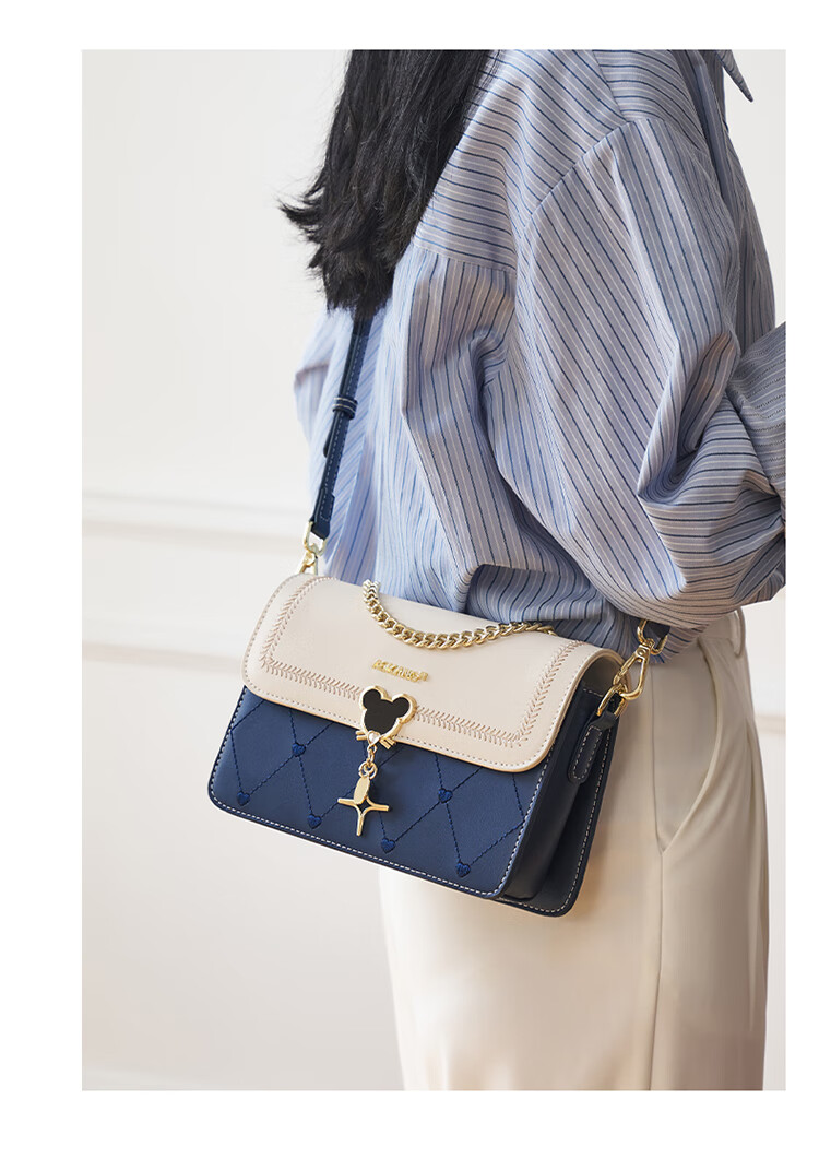 Aokang Women's Handbag, 2026 New Trendy Cowhide Small Square Bag, Light Luxury Crossbody Shoulder Bag, Birthday Mother's Day Gift for Girlfriend Or Wife 19