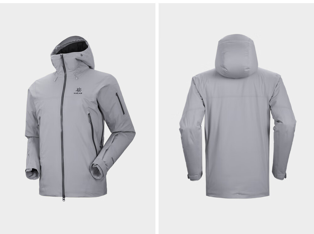 KAILAS Boge Da PLUS Hard Shell Jacket for Men And Women, Windproof, Waterproof, Warm Outdoor Hiking Coat 15