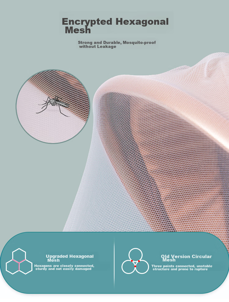 9I9 Baby Stroller Mosquito Net, Universal Full Coverage Anti-Mosquito Cover for Children's Carriages, High-Quality, Extra Large, Dense Mesh, Upgraded Versio 4