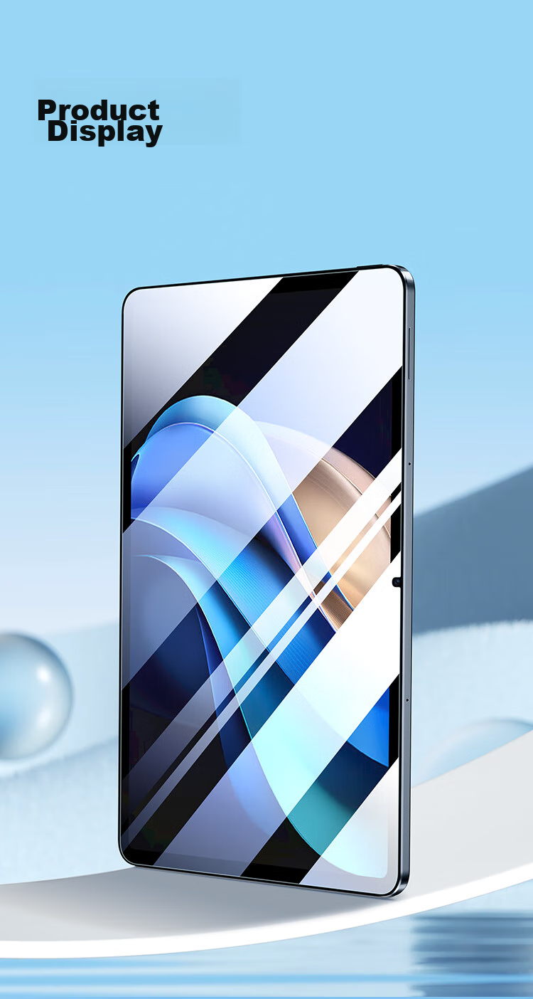 BIAZE High-Definition Tempered Glass Screen Protector for 2025 IQOO/vivo Pad 5E, VIVO/IQOO Tablet 12.1-Inch Protective Film, Scratch-Resistant And Anti-Scratch, PM278-High Definitio 11