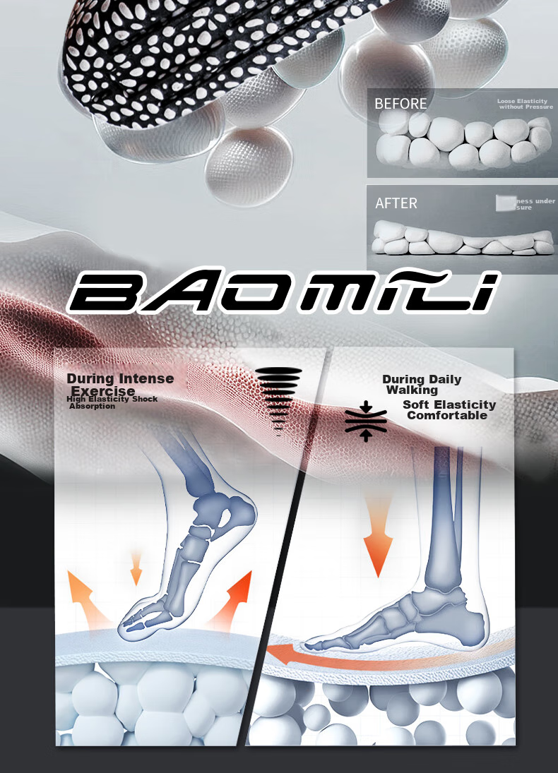 Nanjiren Height-Increasing Insoles for Men And Women, Full Insoles for Leather Shoes, Sports Invisible Shock-Absorbing Insoles, 1.5cm35-36 5
