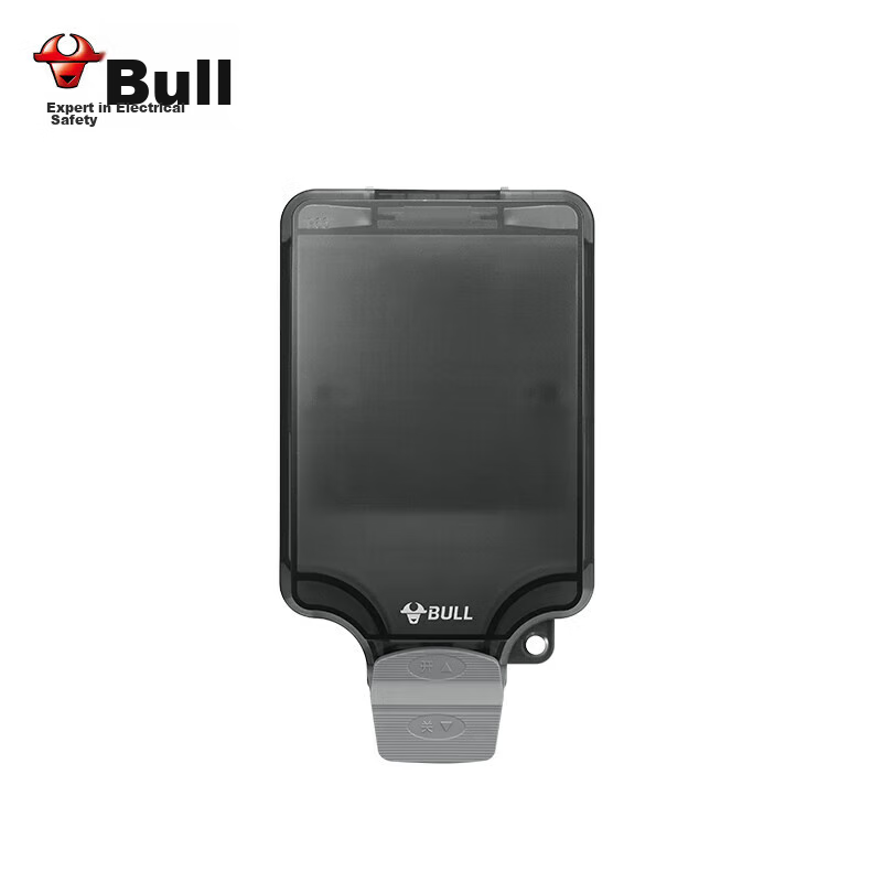 BULL Switch Socket, 86-Type Waterproof Switch Panel Box, Waterproof Cover Socket, Bathroom Waterproof Box, F07 Surface-Mounted Single-Gang