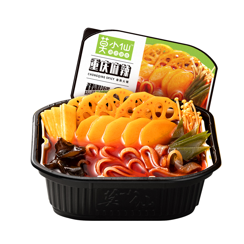 莫小仙自热小火锅重庆麻辣350g/盒（宽粉）方便速食懒人火锅重庆麻辣烫