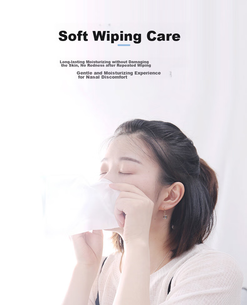 Nepia Moisturizing Cream Tissue, 3-Ply, 110 Sheets*18 Packs, Whole Box, Moisturizing Paper Towels, Cloud-Soft Tissues, Suitable for Sensitive Noses 6