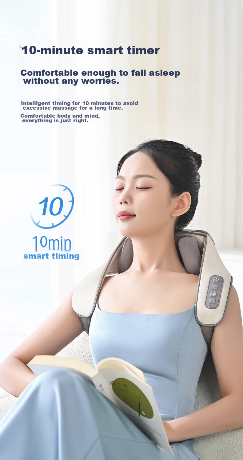 Haier Cervical Massager Shoulder Massage Shawl Neck and Shoulder Trapezius Lumbar Massager Practical Birthday Gift for Parents and Partners HHZ-J503Z-Max 13