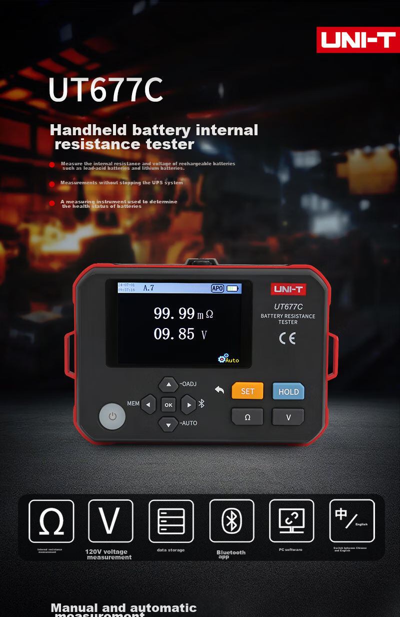 UNI-T UT502C Insulation Resistance Tester Digital Megohmmeter Electrician Tester UT502C 1