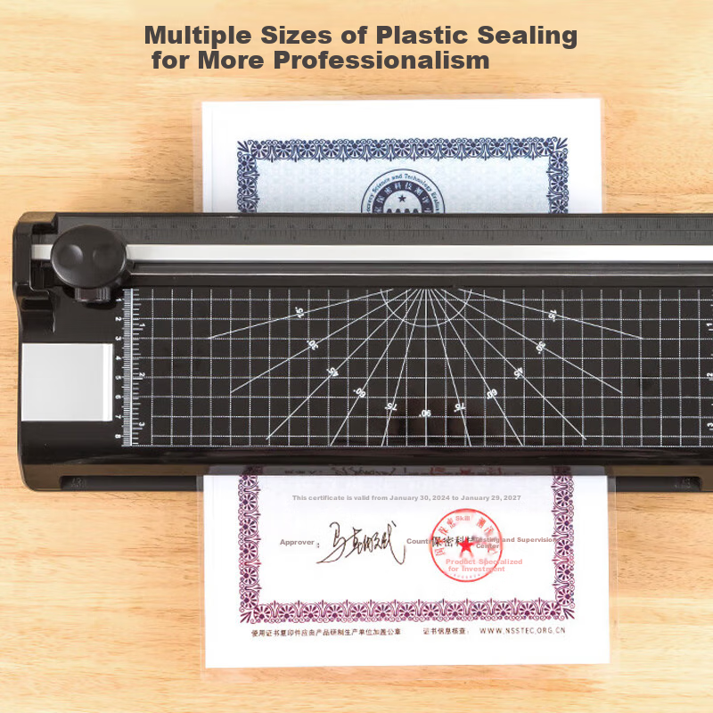 COMIX Home Office A3/A4 Photo Laminator, Commercial Photo Lamination Machine, Black F9093E