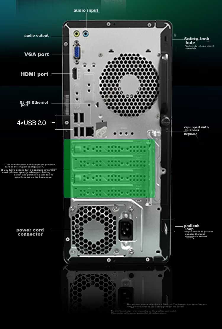 HP Zhan 99 New High-Performance Desktop Computer (i5-14500, 16GB DDR5, 512GB) 23.8" Screen Business Office Productivity Design Education Learning Machine 8