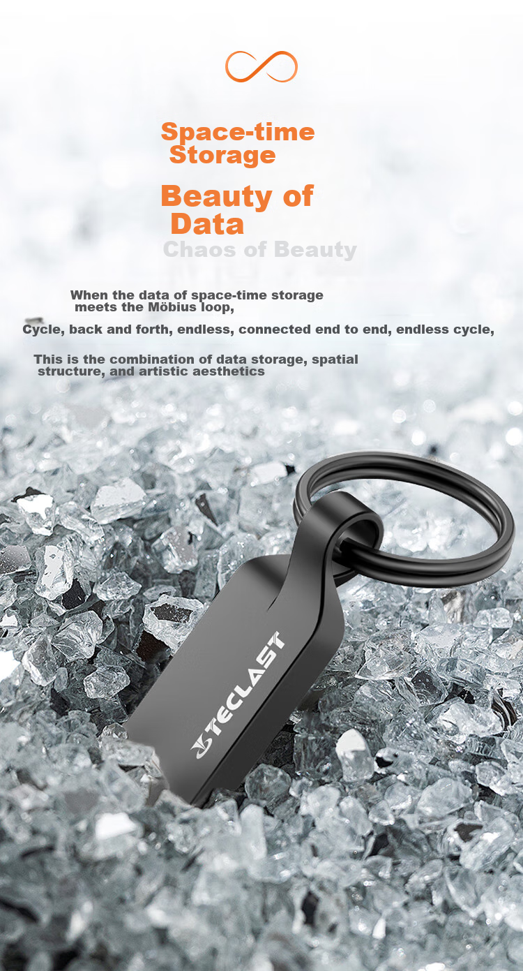 TECLAST 128GB Type-C Car USB Drive USB 3.2 High-Speed C-Port Dash Cam USB Flash Drive 450MB/s Mobile Phone U Disk 3