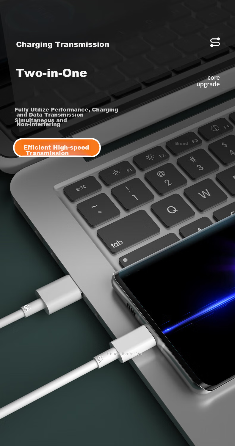 Chaofan Suitable for Xiaomi Charging Cable, 67W 90W 120W Data Cable, Fast Charging Extension, 2 Meters, 17/15/14/13/pro, Redmi K90/80/70/note15/14/pro 12