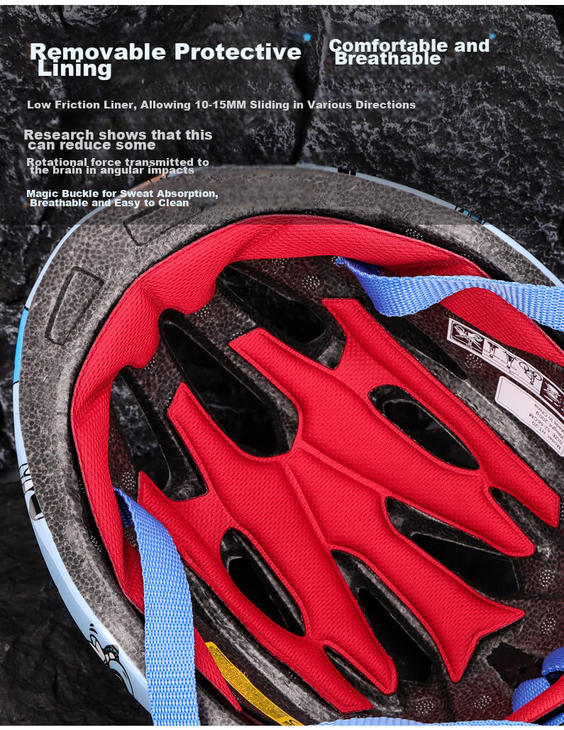 LEBYCLE Children's Helmet, Cycling Safety Helmet, Specialized for Cycling, Bicycle Riding Cap, SPSC Safety Certified, Universal for Roller Skating 8