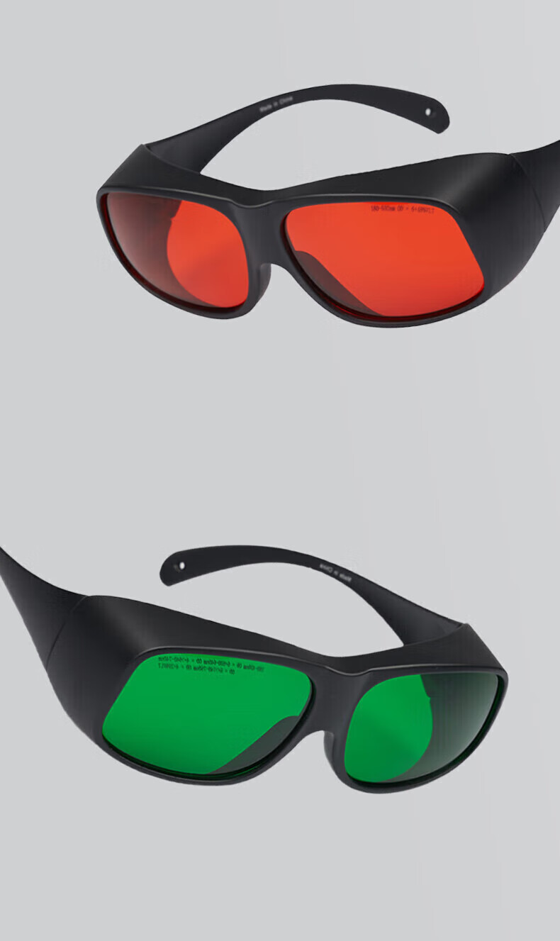 SHENGLI GOL-SIV® Laser Safety Goggles, 10600nm Industrial High-Power Laser Protection Eyewear, Suitable for CO2 Laser OD6+, 1 Pair 7