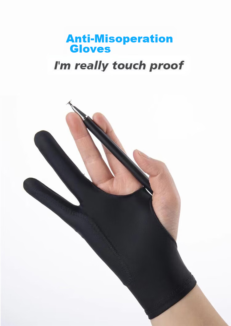 CangHua Drawing Gloves for IPad, Anti-Error Touch Gloves for Huawei And Apple Tablets, Surface Drawing Gloves, Anti-Scratch, Sweat-Proof, Dirt-Resistant, And Stain-Preventing 3