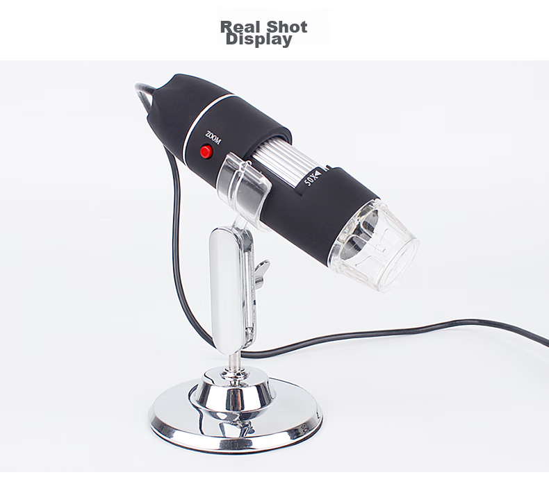 MIXOUT Digital Microscope, 500x Magnification, High-Definition Portable Electronic Magnifier, USB Connected to Computer for Measurement 10