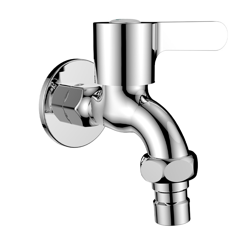 MICOE Washing Machine Faucet, Thickened Pure Copper Body, Bathroom Balcony Mop Sink, 1/2 Inch Spout, Single Cold Water, M-C300I