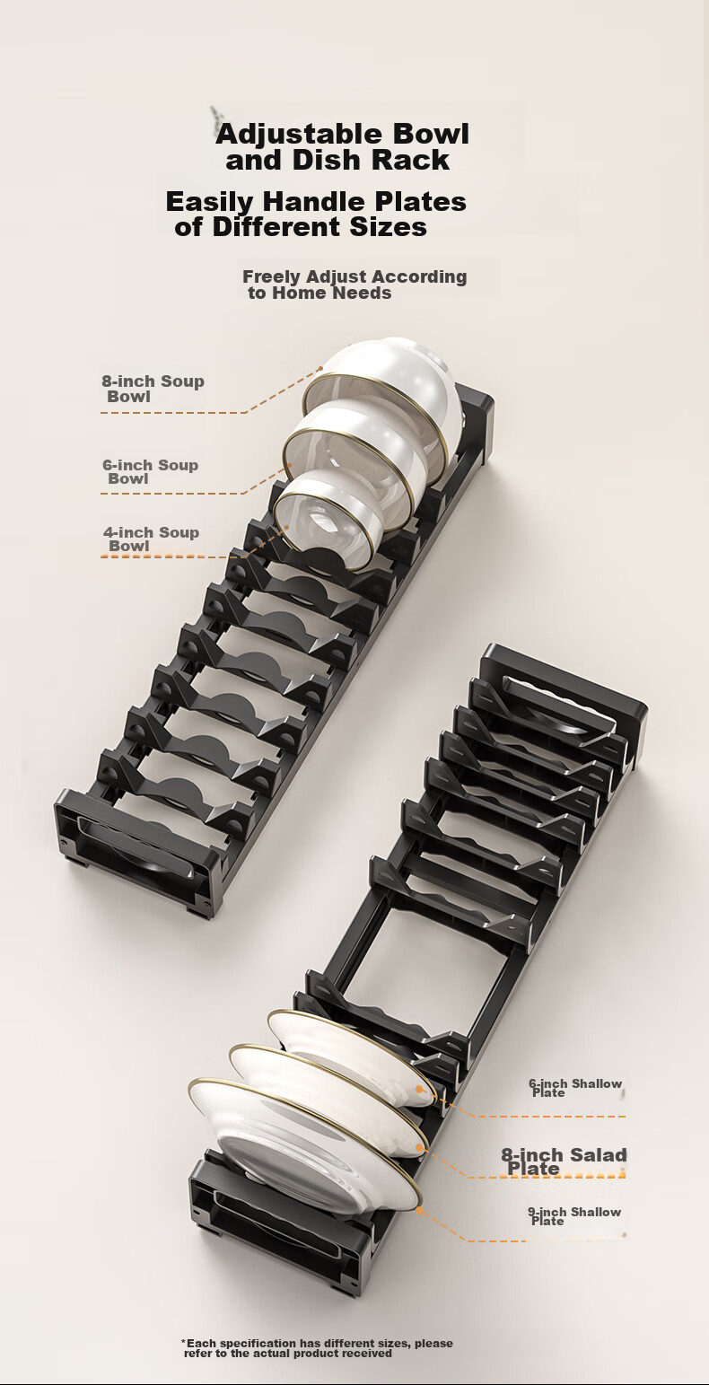 Cobbe Kitchen Pull-Out Basket, Upper And Lower Drawer Series, Three-Tier Space Aluminum Seasoning Bowl Rack Storage Shelf C01H244 Gun Gray 14