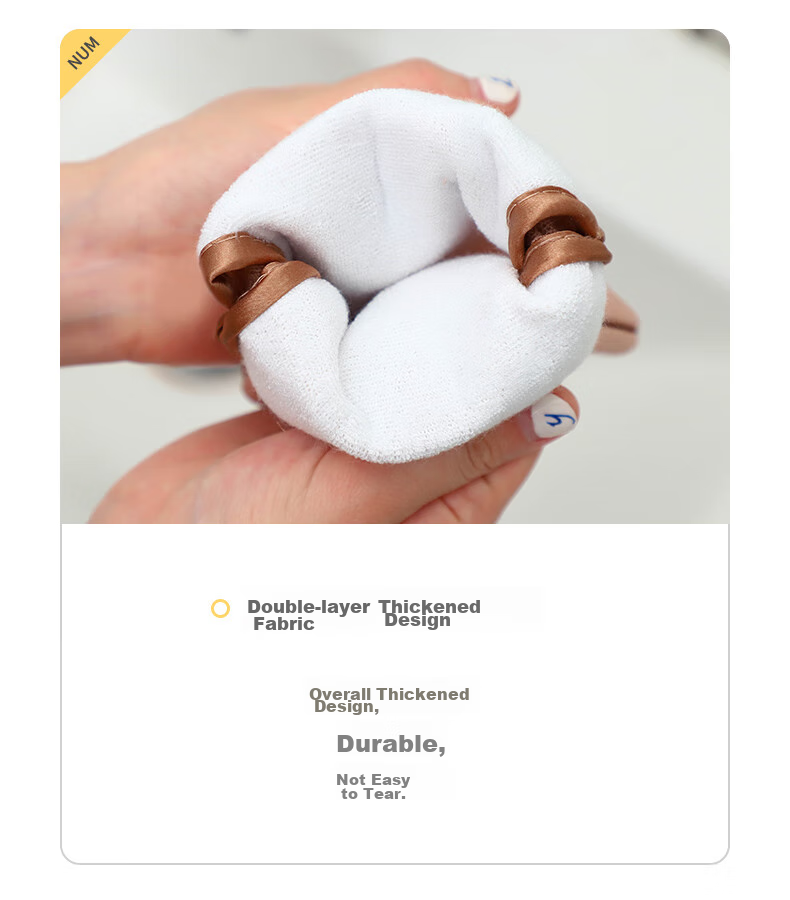Grace Exfoliating Washcloth, Double-Sided Thick Scrubbing Tool for Bathing, Adult Home Use Back Scrubber Glove 9