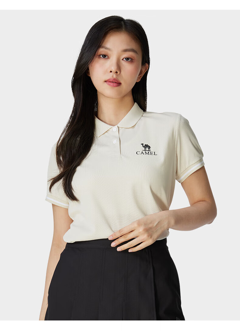 CAMEL Polo Shirt Men's Quick-Dry Sweat-Absorbing Antibacterial Wrinkle-Resistant Non-Iron Breathable Sun Protection T-Shirt A15BZ15012J 10