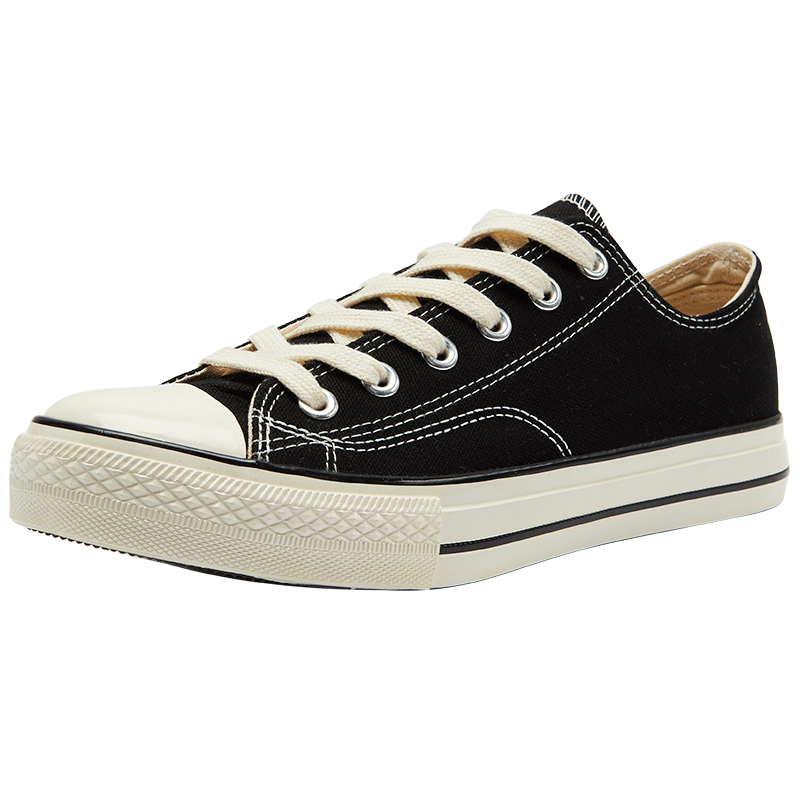 Huili Official, Huili Warrior Authentic Low-Top Canvas Shoes, Classic Men's And Women's Retro Sneakers, Casual Shoes, Sports Running Shoes, Couple Shoes, WXY-A370U, Black, Size 37