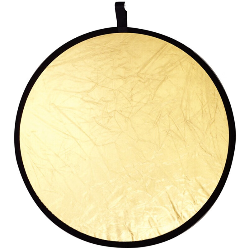 JINBEI JINBEI Five-In Reflector, Photography Foldable Portable Light Blocker, Control Board, Soft Light Board, Gold Silver Black White Soft [Two-In] 80cm Round Reflector 3