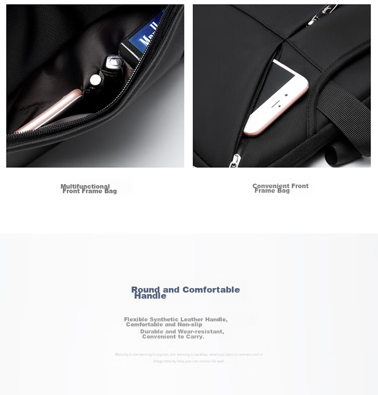 GOLF Laptop Bag 14/15.6 Inch Handheld Briefcase, Men's Shoulder Bag, Notebook Computer Bag, Business Bag 13