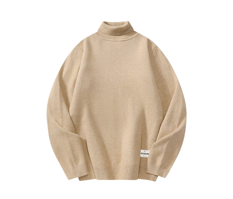 Warrior Men's Winter Turtleneck Warm Knit Sweater Loose Pullover Casual Sports Base Layer 22