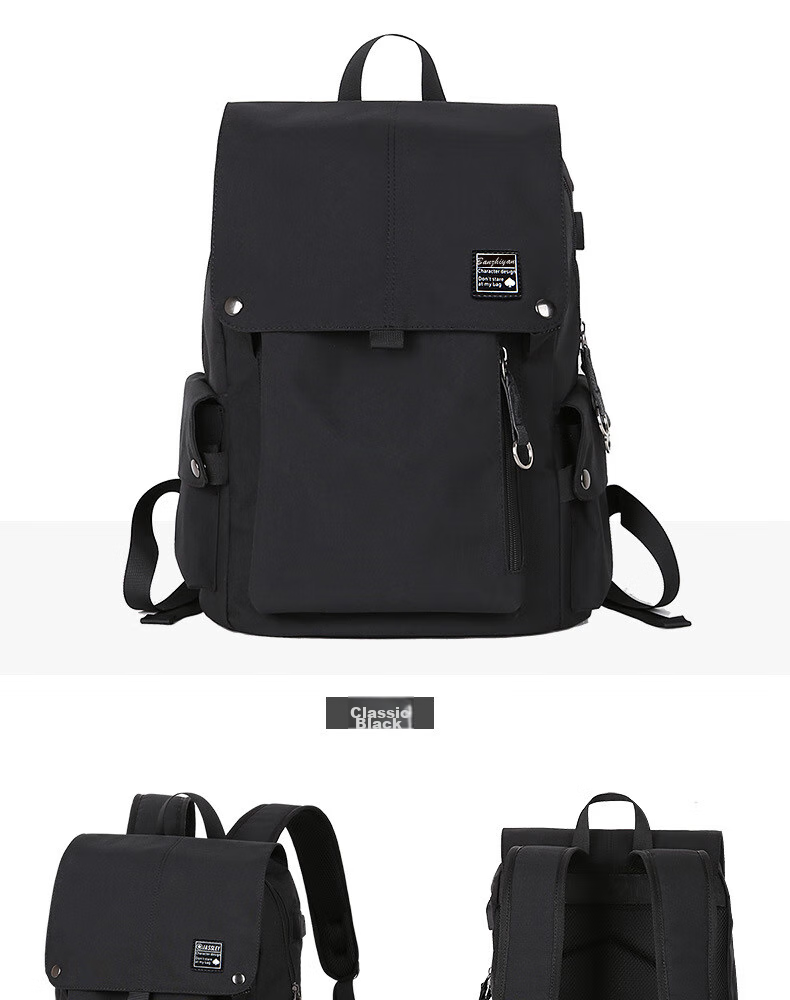 HALFEEL Backpack for Men, Large Capacity Business Travel Laptop Backpack for Middle School, High School And College Students 15