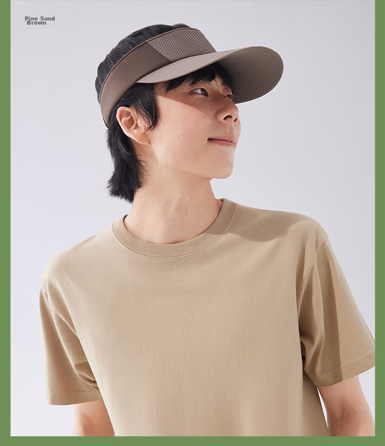 Beneunder Tennis Cap, Sun Hat for Men, UV Protection Hat, Visor Cap, Sports Sweat-Absorbing Full-Face Sun Hat DS015 21