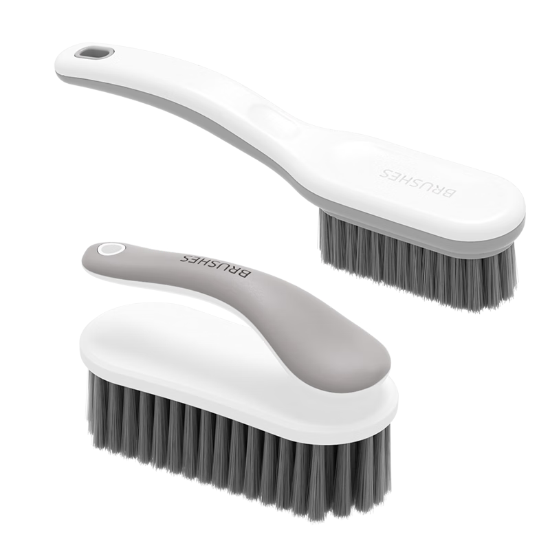 Aizhengli Soft Bristle Shoe Brush, Shoe Cleaning Tool, Household Laundry Brush with Long Handle, Gentle on Shoes