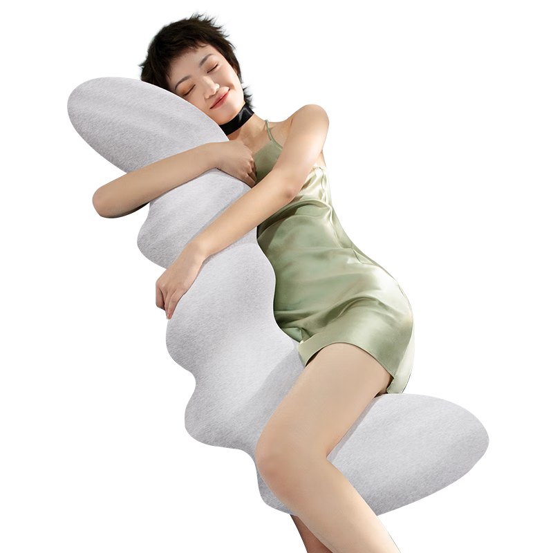 CHECA GOODS Sleeping Hug Pillow Leg Pillow Sofa Cushion Long Body Pillow for Pregnant Women And Adults Side Sleeping Pillow Mid-Autumn Festival Gift
