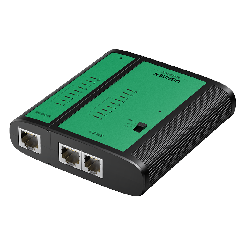UGREEN Network Cable Tester, Multifunctional Network/phone Cable Tester, Computer Network RJ45 Telephone Line Engineering/home Intelligent Signal Detection Continuity Tester
