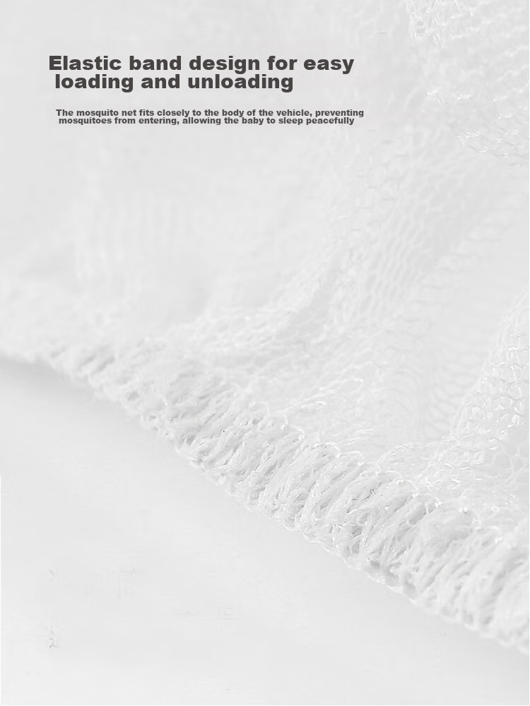 9I9 Baby Stroller Mosquito Net, Universal Full Coverage Anti-Mosquito Cover for Children's Carriages, High-Quality, Extra Large, Dense Mesh, Upgraded Versio 5