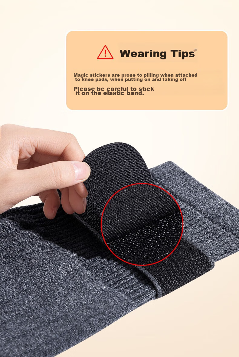 Panapopo Cashmere Knee Pads, Warm for Cold Legs And Arthritis, for Men And Women, Middle-Aged And Elderly, Autumn And Winter Cold Protection, Long Tube Leg Guards 10