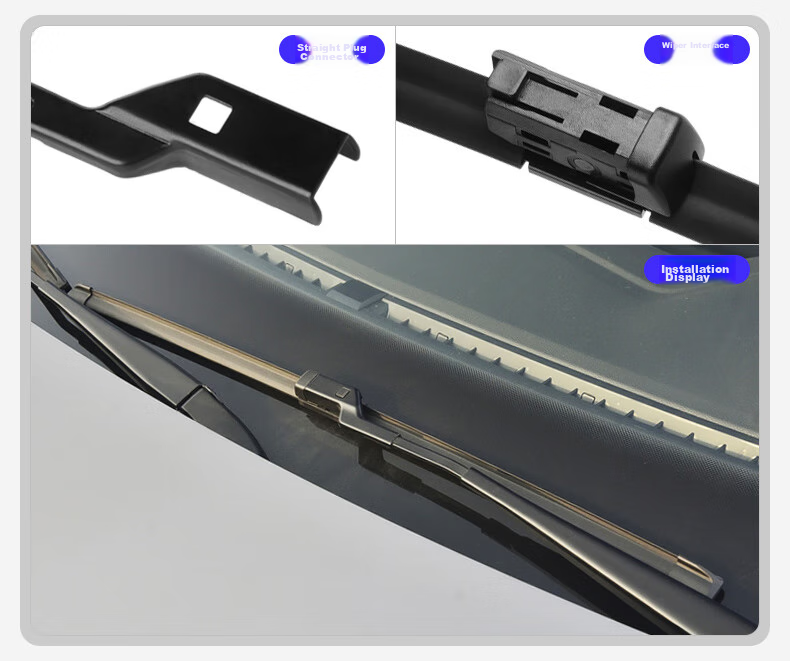 Deyun FAW-Volkswagen Bora Windshield Wipers for 2003-2023 Models, 2019 Refreshed And 2013 New Models, Full-Size Rubber Strips, 2009 Original Equipment 5