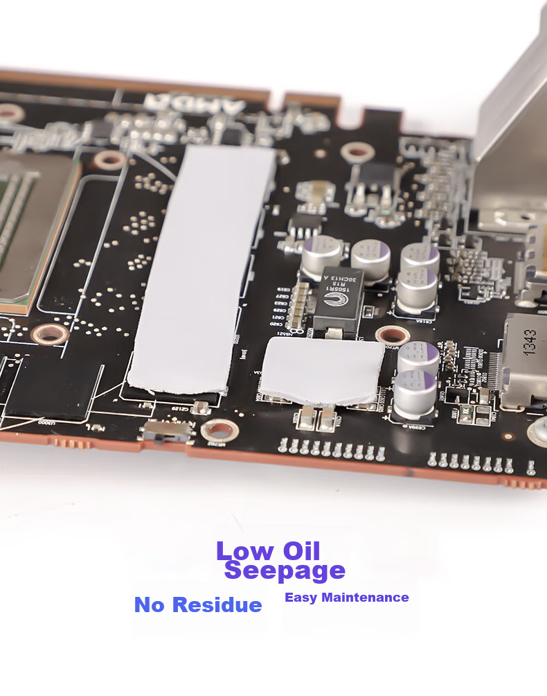Thermalright Thermal Paste (Laptop Graphics RAM North Bridge Heat Dissipation Silicone Pad / 12.8W / 120*20*0.5MM) Cooling Accessory 3