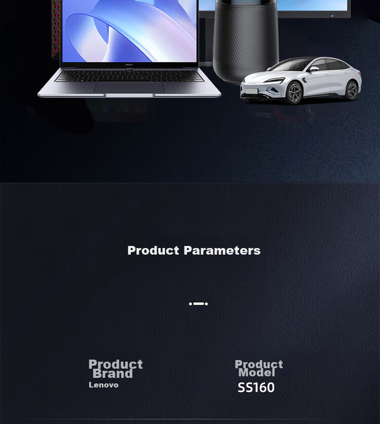 Lenovo 4GB USB2.0 Bid USB Flash Drive SS160, Professional Bidding USB Drive for Company And Enterprise, Black 15