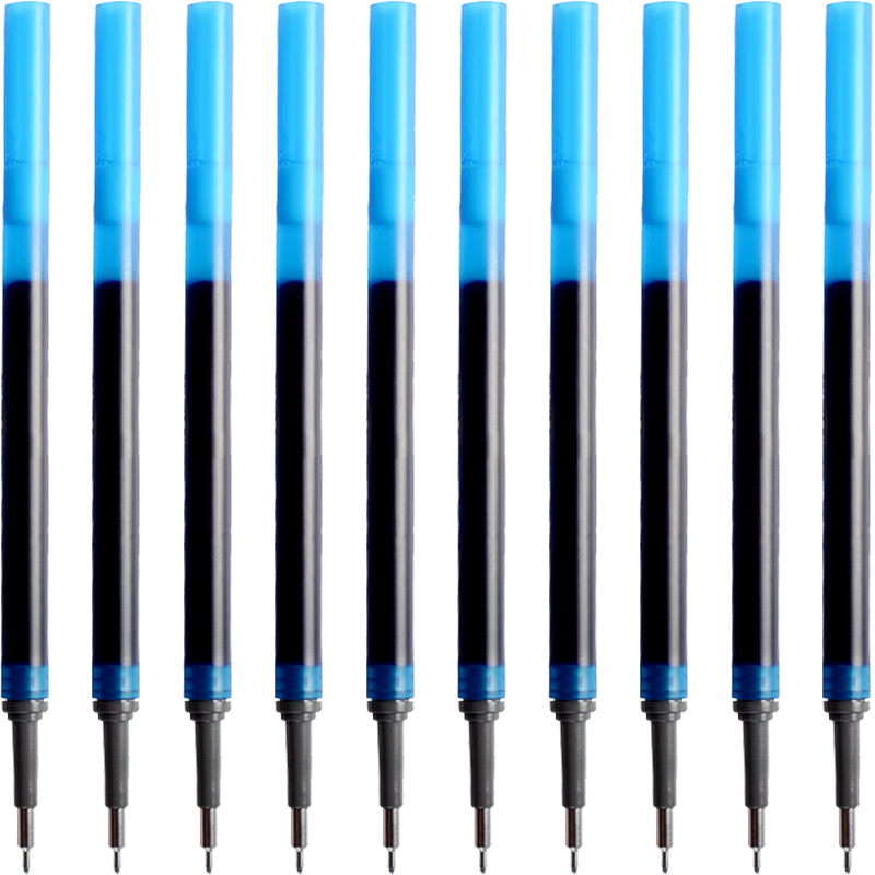 Pentel 0.5mm Quick-Drying Gel Pen Refill (Compatible with BLN75TL) XLRN5TL Blue 10-Pack