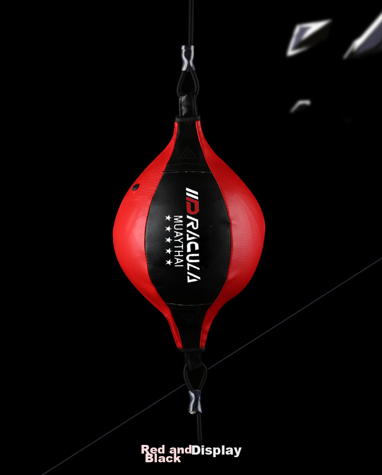 MUAYTHAI DRACULA Boxing Speed Ball, Rebound Ducking Earth Hanging Home Fitness Training Equipment Reaction Ball Gold 16