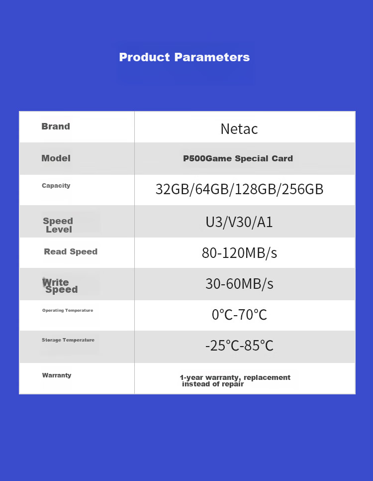 Netac 128GB TF (MicroSD) High-Speed Storage Card for Nintendo Switch NS Console, A1 U3 V30 4K HD, Compatible with Dashcams & Surveillance 9