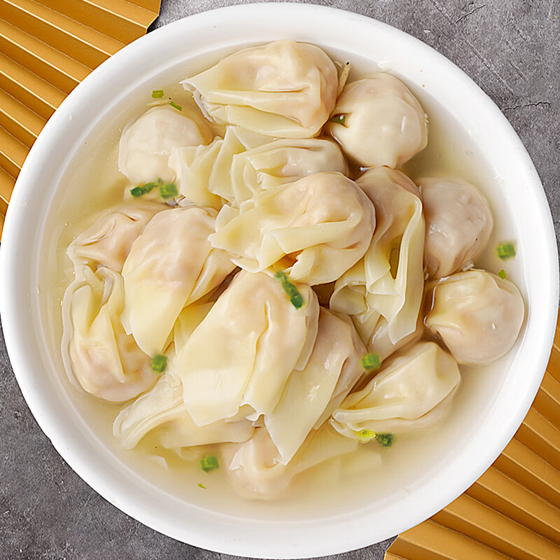避风塘鲜虾云吞360g24只儿童速食小馄饨云吞速冻早餐食品早饭