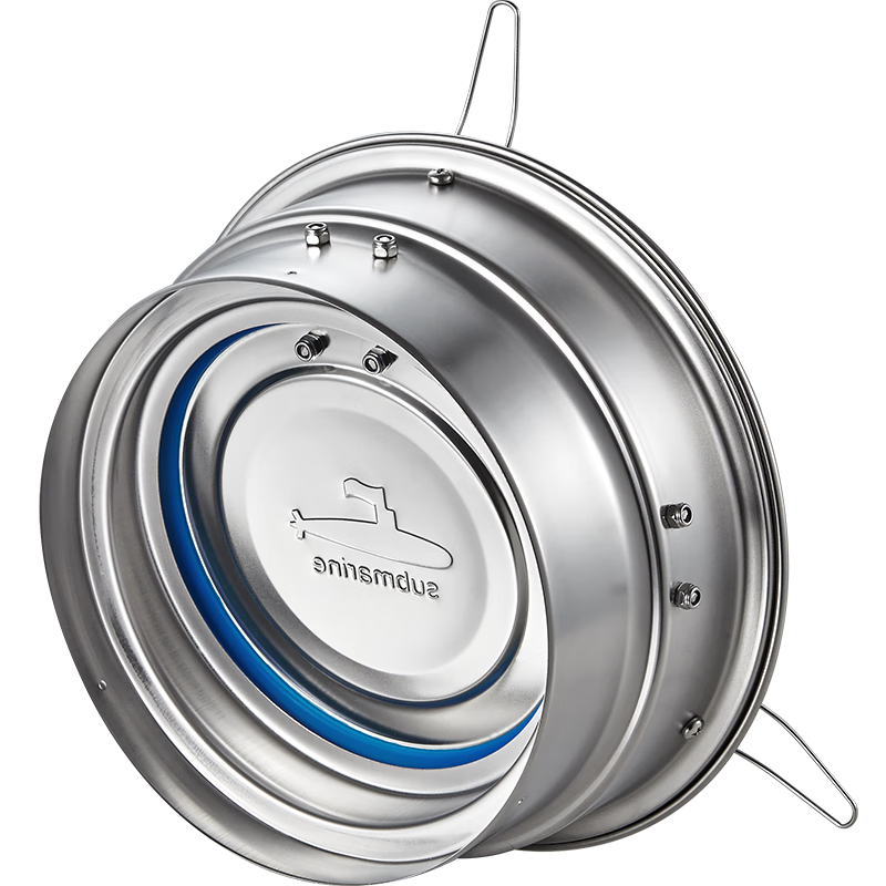 Submarine GH160 Kitchen Range Hood Check Valve, Public Vent Anti-Odor Device, Stainless Steel Upgraded Versio