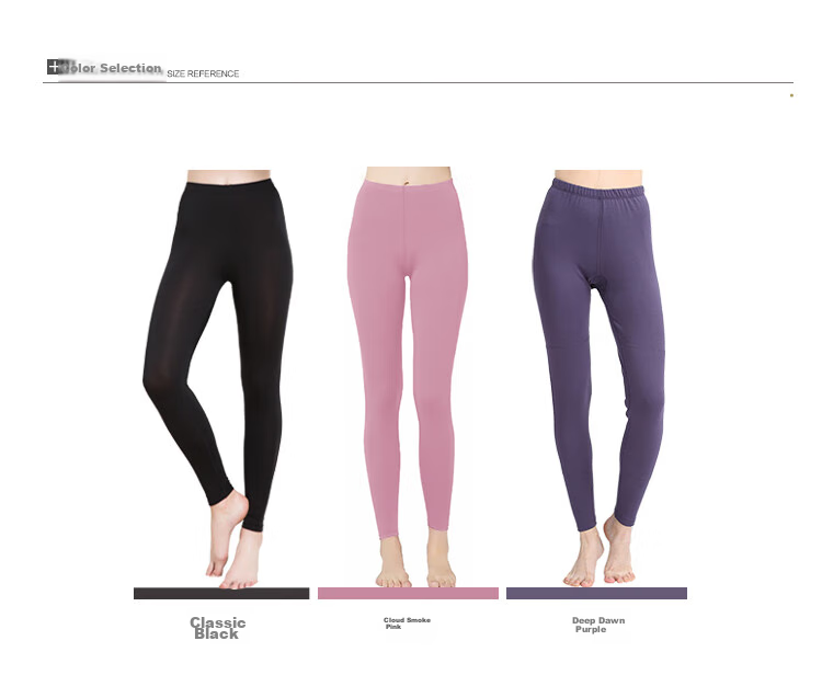 CHERISH LIFE Women's Single Modal Thin Long Johns, Thermal Underwear, Lanjing Modal 8