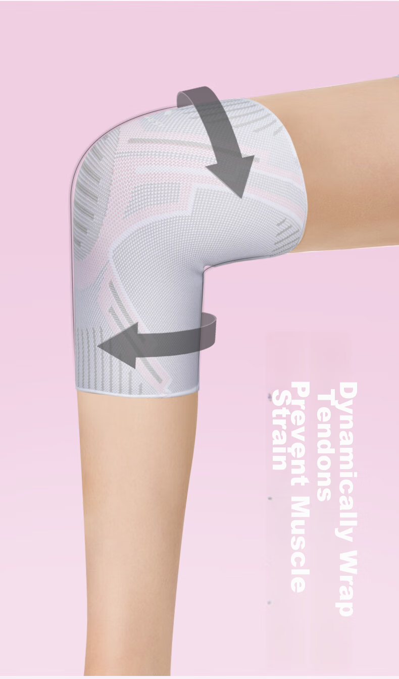 Nailikes Professional Sports Knee Brace for Women Running Protective Warm Knee Joint Support for Badminton S Size 7